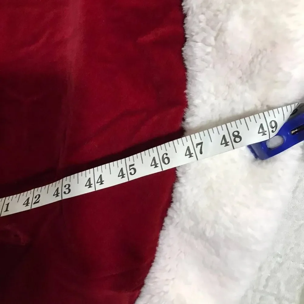 Pottery Barn Santa Claus Inspired Christmas Tree Skirt